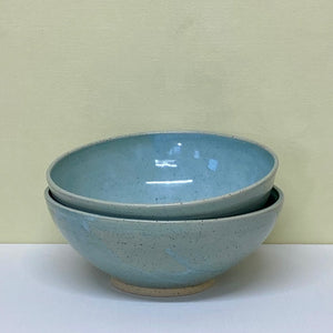 Robin-egg blue bowl